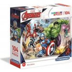 CLEMENTONI Marvel: Avengers 104 dílků – Hledejceny.cz