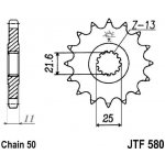 JT Sprockets JTF580-17RB – Hledejceny.cz