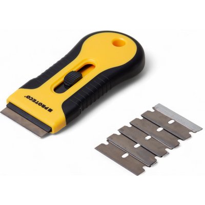 PROTECO 01-60-03 škrabka na okna a sklokeramické desky kovová – Zboží Mobilmania