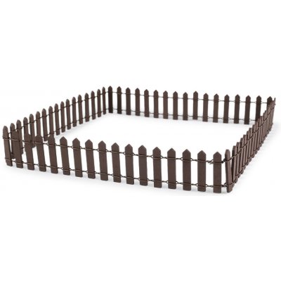 Dřevěný plot tvarovatelný 90 cm, barva 6 (3 cm) hnědá – Hledejceny.cz