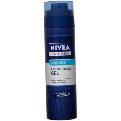 Nivea For Men Cool Kick gel na holení 200 ml