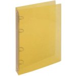 Karton P+P 4 kroužkový pořadač Transparent A4 2 cm žlutý – Zboží Živě
