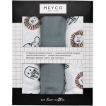 MEYCO Animal/Uni stone green/Animal 70 x 70 cm 3 ks – Hledejceny.cz