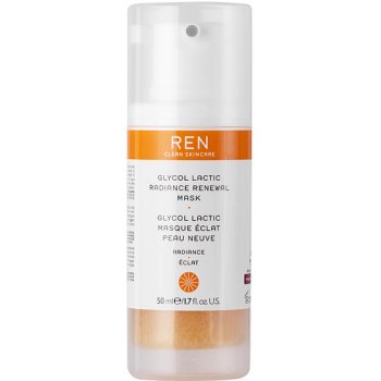 Ren Clean Skincare Radiance Glycol Lactic Radiance Renewal exfoliační pleťová maska 50 ml