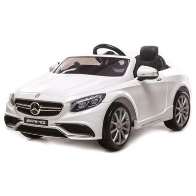 Toyz elektrické auto Mercedes-Benz S63 AMG bílá