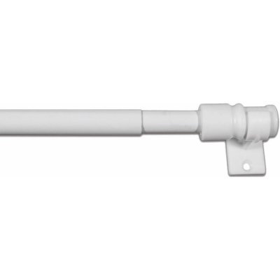 tyč vitrážová CAFE teleskopická 120-225cm, kov, bílá 704474 – Hledejceny.cz