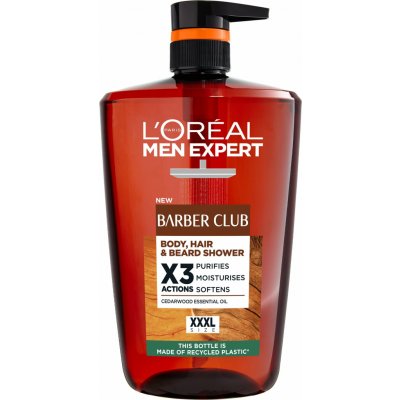 L'ORÉAL PARIS Men Expert Barber Club na tělo, vlasy a vousy 1 000 ml – Hledejceny.cz