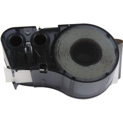 Brady M21-750-595-WT / 142797, vinyl, 19.05 mm x 6.40 m, černý tisk / bílý podklad, kompatibilní páska – Zboží Dáma