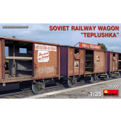 MiniArt TeplushkaSoviet Railway Wagon 35300 1:35