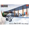 Sběratelský model Kovozávody Prostějov Salmson Sal.2A2 'Silver Wings' 3x camo 1:72