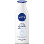 Nivea Expres Hydration lehké tělové mléko pro normální až suchou pokožku 400 ml – Zboží Dáma
