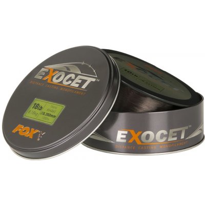 Fox Exocet Mono Trans Khaki 1000 m 0,35 mm 8,18 kg – Zbozi.Blesk.cz