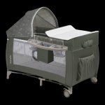 LIONELO Postýlka cestovní Sven Plus Beige Olive – Zboží Dáma