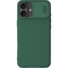 Pouzdro a kryt na mobilní telefon Apple Nillkin CamShield PRO pro Apple iPhone 16 Dark Green - 6902048286672