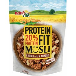 Bonavita Protein Fit Müsli čokoláda a Mandle 300 g