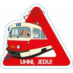 Dopravní svět Samolepka tramvaj T3 pozor – Zboží Živě