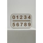 Ourbaby Graphomotor board - DIGITS 37356-0 – Sleviste.cz
