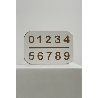 Ourbaby Graphomotor board - DIGITS 37356-0 – Sleviste.cz
