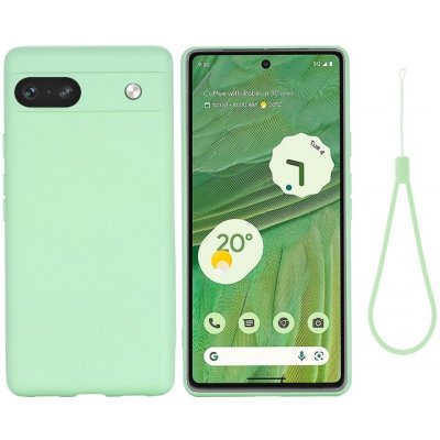 Pouzdro PROTEMIO 59129 RUBBER Ochranný kryt pre Google Pixel 7a zelený – Zboží Mobilmania