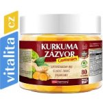 VitaHarmony XXL Kurkuma zázvor gummies 80 gummies – Hledejceny.cz