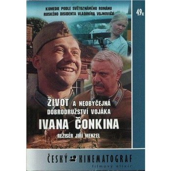 Život a neobyčejná dobrodružství vojáka Ivana Čonkina papírový obal DVD