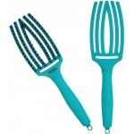 Olivia Garden Fingerbrush Medium Blue Lagoon Profesionální kartáč s kančími štětinami FB1PC-BL – Zboží Dáma