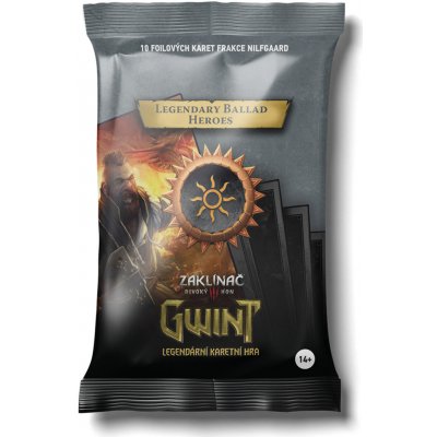 xzone Gwint Ballads Legendary Foil Cards Nilfgaard 10 karet – Zboží Živě