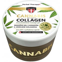 Palacio Konopný masážní gel Collagen, 200 ml