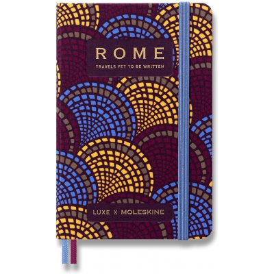 Moleskine Zápisník Molesline LUXE Rome A6 čistý/linkovaný – Zboží Živě