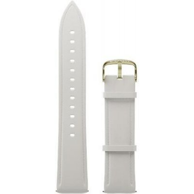 Garett univerzální řemínek 20 mm, bílý, eko kůže STRAP_WHT_LTH_20MM – Sleviste.cz