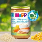 HiPP BIO Zelenina s krůtím masem 220 g – Zboží Dáma
