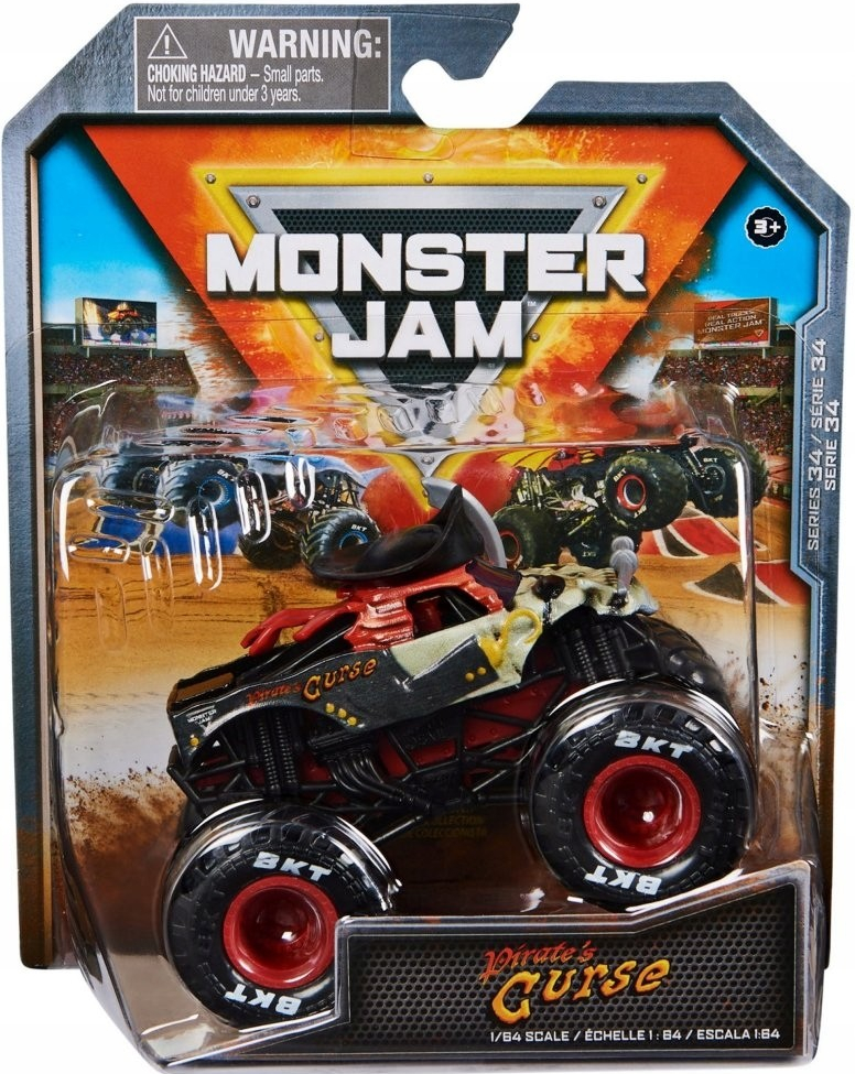 Spin Master MONSTER JAM SBĚRATELSKÁ DIE-CAST AUTA 1:64