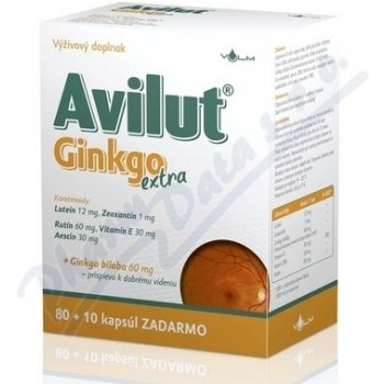 Avilut Ginkgo Extra 90 kapslí