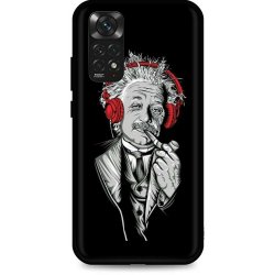 Pouzdro TopQ Xiaomi Redmi Note 11 silikon Albert Einstein