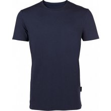 Luxusní pánské tričko z česané organické bavlny HRM 160 g/m modrá námořní