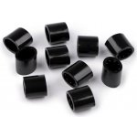 Brzdička / spojka na festivalové náramky 7x9 mm Varianta: 2 černá, Balení: 10 ks – Zboží Mobilmania