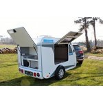 Přívěsný vozík Tomplan Minikaravan TMC 25.01 N 750kg Full nebrzděný – Zboží Mobilmania