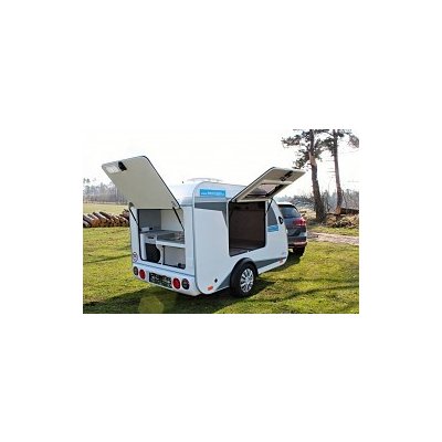 Přívěsný vozík Tomplan Minikaravan TMC 25.01 N 750kg Full nebrzděný – Zboží Mobilmania