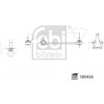 FEBI BILSTEIN Tyč/vzpěra, stabilizátor 180456