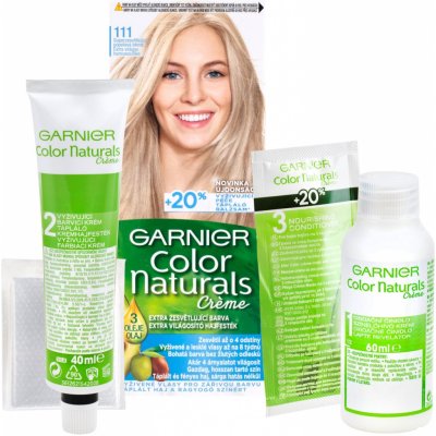 Garnier Color Naturals Créme permanentní barva na vlasy 111 Extra Light Natural Ash Blond 40 ml