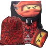 Sady školních pomůcek LEGO® NINJAGO® Red Easy 3-dílný set