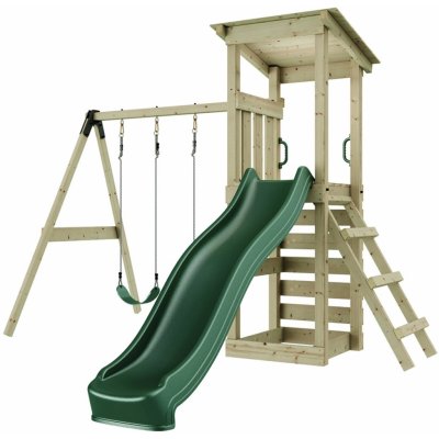 REBO Hrací věž Neapel, přírodní, 322,1 x 184,1 x 228,8 cm – Sleviste.cz