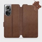 Pouzdro Mobiwear Luxusní kožené Flip Honor 50 - Hnědé - L_BRS Brown Leather – Zboží Mobilmania