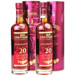 Ron Centenario Fundación 20 Sistema Solera Rum 40% 0,7 l (tuba) – Zboží Dáma