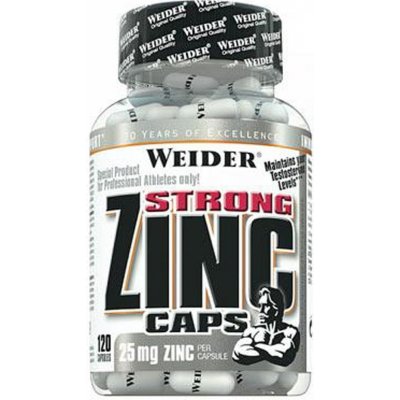 Weider Zinc Strong Caps Třešeň 120 Kapslí – Hledejceny.cz