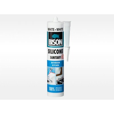 BISON Silicone Sanitary 280g bílý