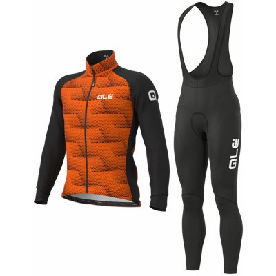 ALÉ dres a kalhoty SHARP WINTER černá/oranžová – Zboží Mobilmania