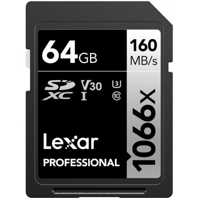 Lexar SDXC UHS-I U3 64 GB LSD1066064G-BNNNG – Sleviste.cz