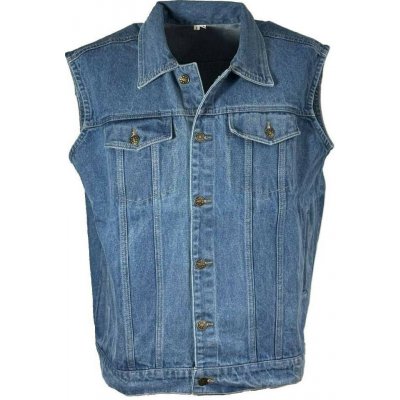 Vesta pánská džínová Jeans – Sleviste.cz