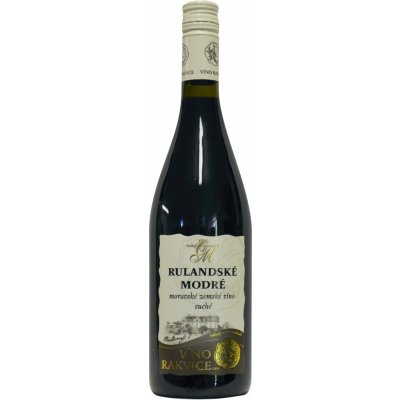 Víno Rakvice Rulandské modré moravské zemské 12,5% 0,75 l (holá láhev) – Hledejceny.cz